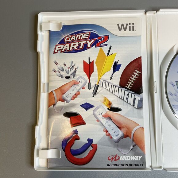 Game Party 2 Wii Nintendo Video Game Complete With Manual Tested Used - Picture 9 of 10